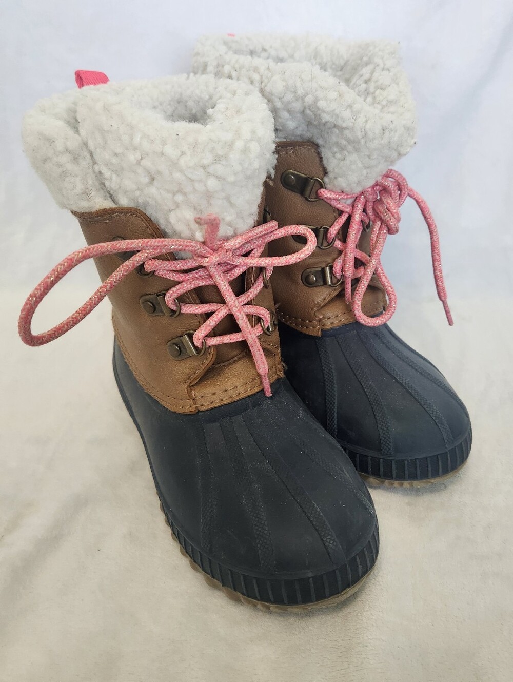 Baby Gap Sherpa Lined 3M Thinsulate Duck Rain Winter Boots